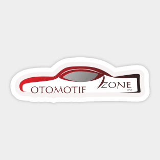 Otomotif zone line Sticker